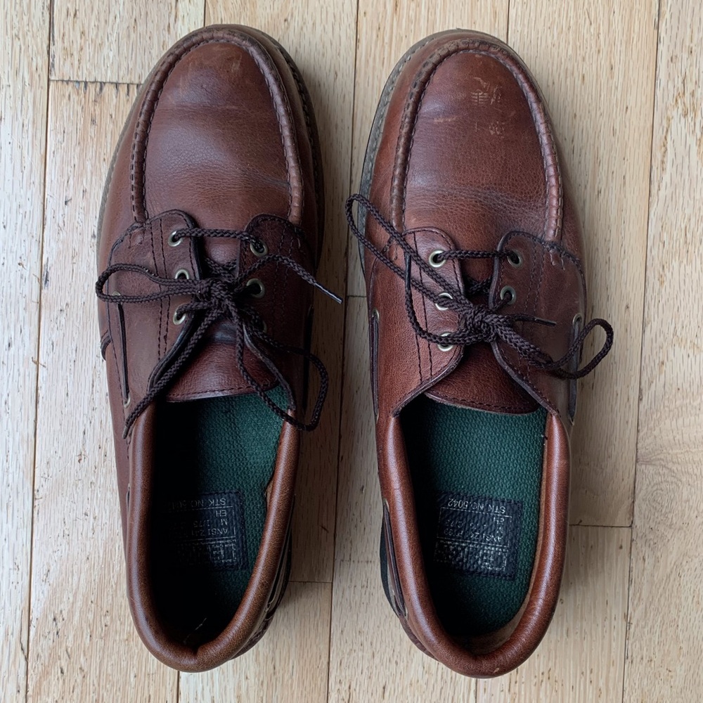 Lehigh steel toe work shoes